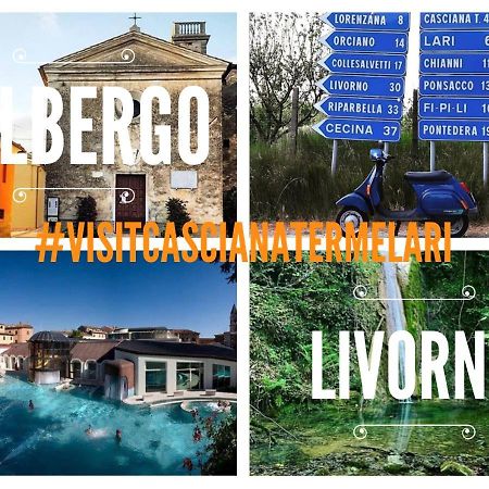 Albergo Livorno Casciana Terme Bagian luar foto